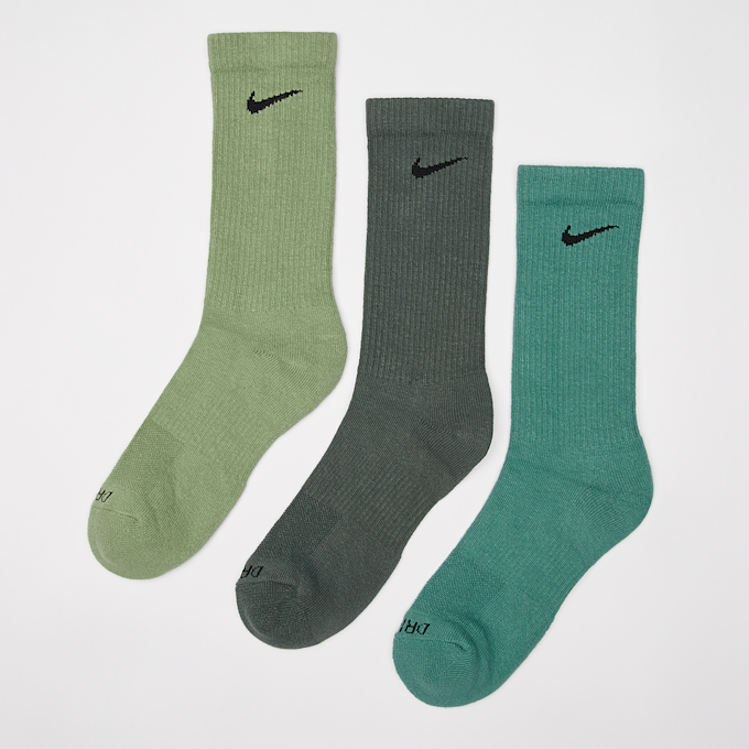 Nike 3 PACK - Everyday Plus Cushioned zielony 31022 1