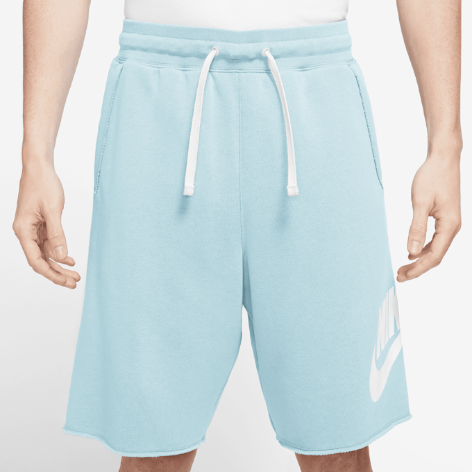 Nike Club Alumni High Brand French Terry Short blauw 31026 1