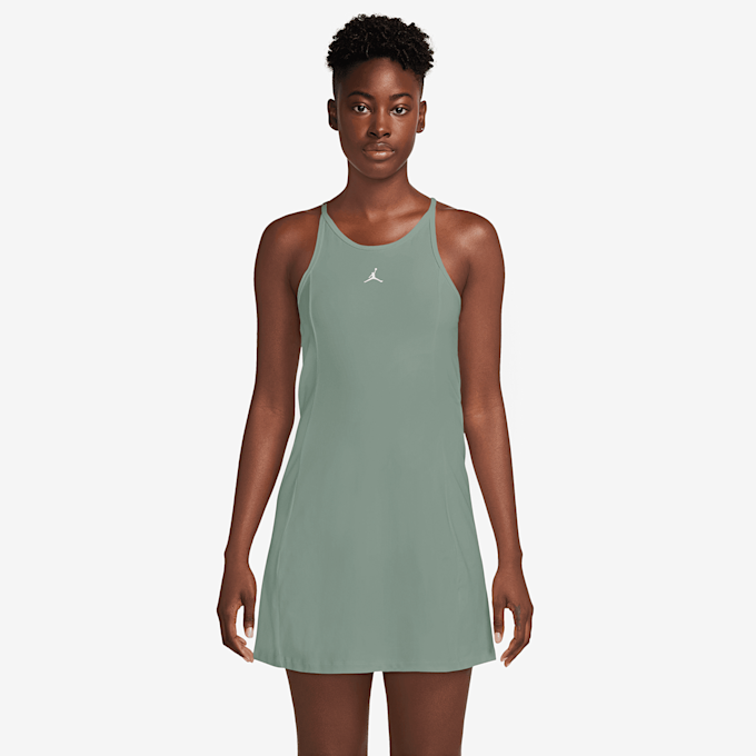 Jordan Slim Knit Dress verde 31070 1