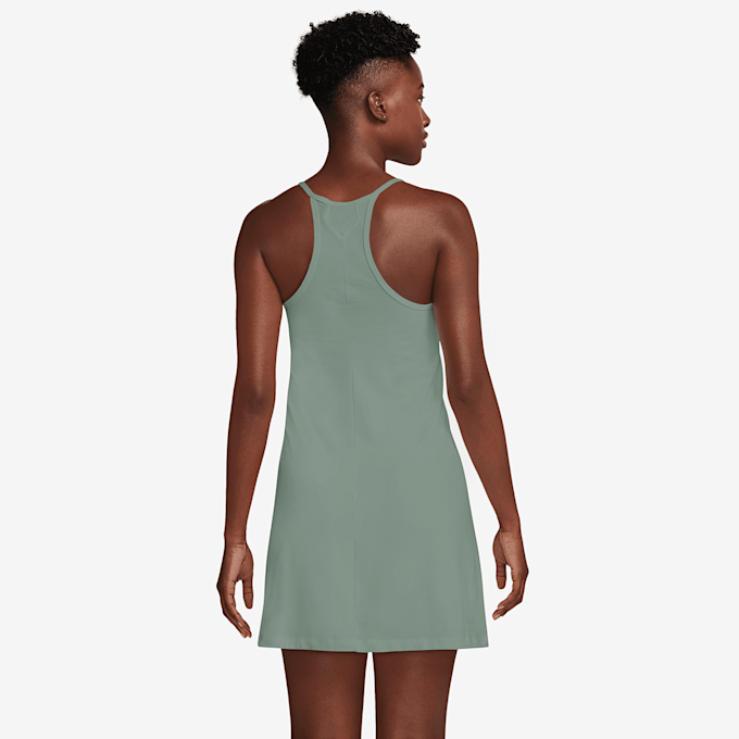 Jordan Slim Knit Dress verde 31070 2