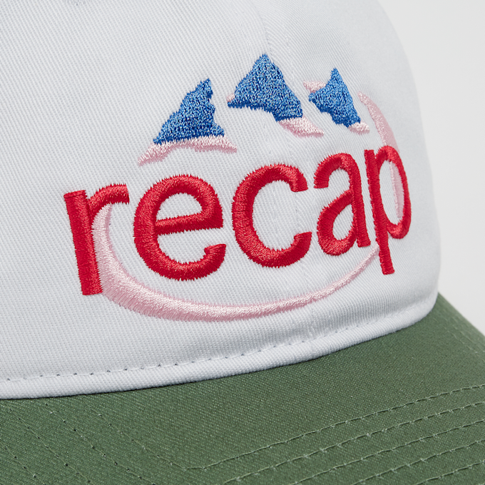 Recap Hommage Graphics - Basecap wit 31188 4