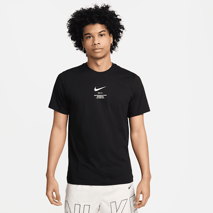 Nike   Sportswear Tee Big Swoosh crna 31226 1
