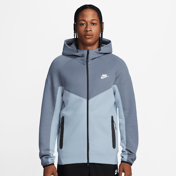 Nike Tech Fleece Windrunner Hoodie niebieski 31260 1