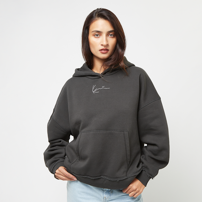 Karl Kani Small Signature Washed Os Hoodie black grigio 31299 1