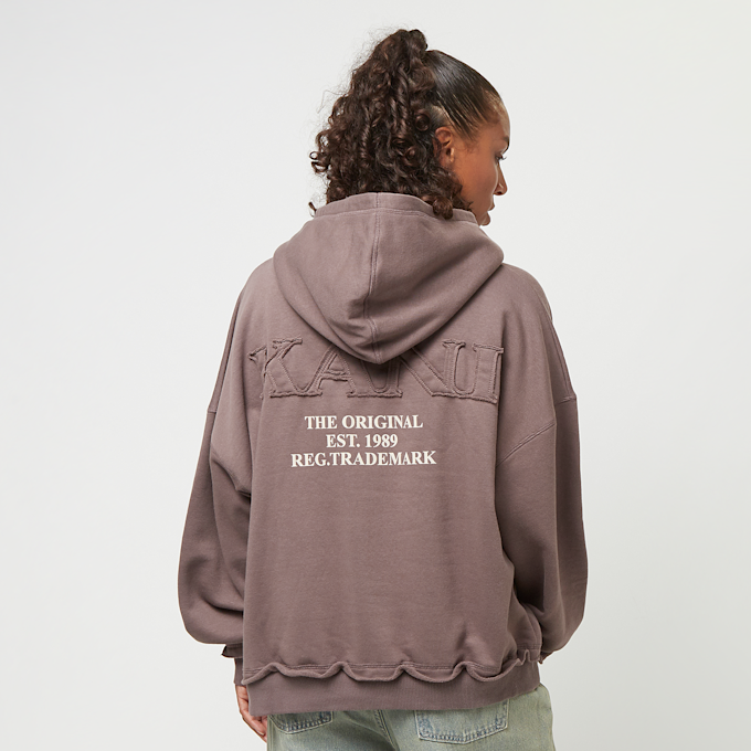 Karl Kani Small Signature Washed Os Hoodie black brązowy 31300 2