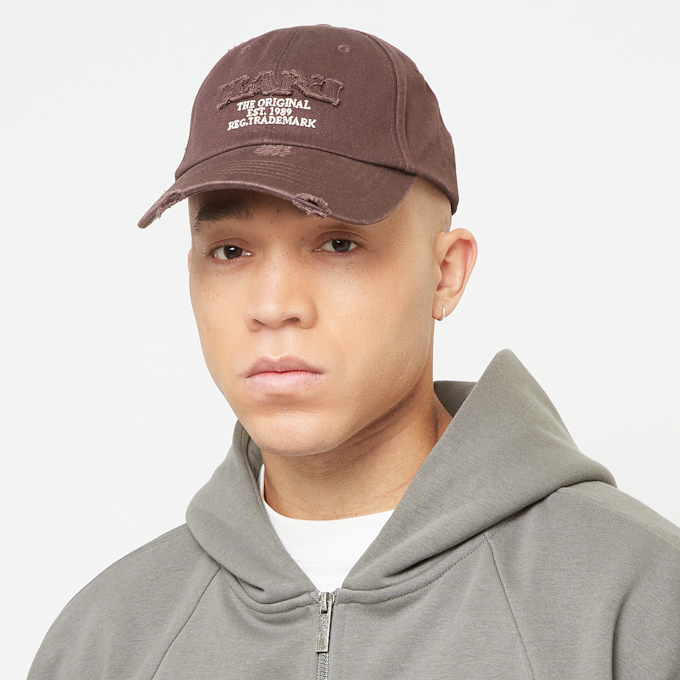 Karl Kani Retro Distressed Dad Cap Marron 31329 4