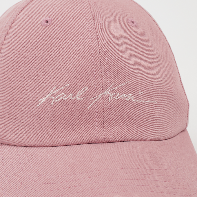 Karl Kani Authentic Distressed Dad Cap lichtroze 31333 4