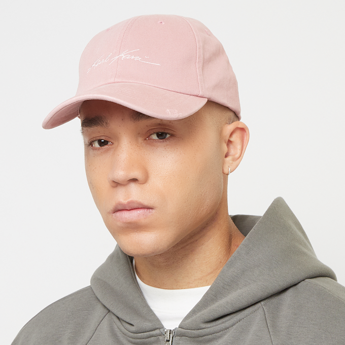 Karl Kani Authentic Distressed Dad Cap lichtroze 31333 5