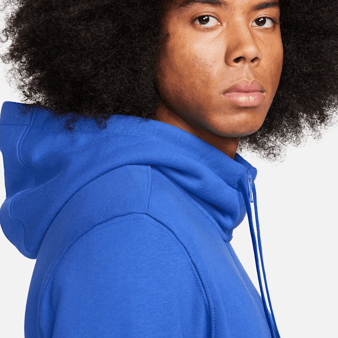 Nike Sportswear Club Hoodie Full zip BB azul 31338 4