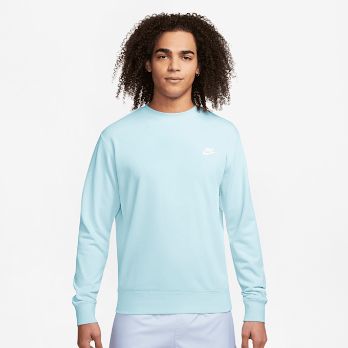 Nike Sportswear Club Crew French Terry bleu 31340 1