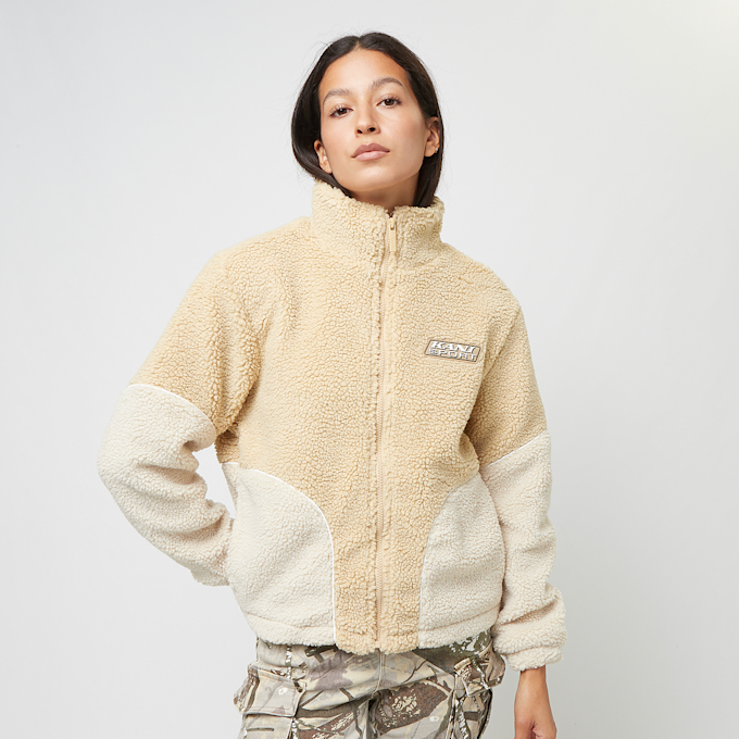 Karl Kani Sport Patch Teddy Block Trackjacket bež 31419 1