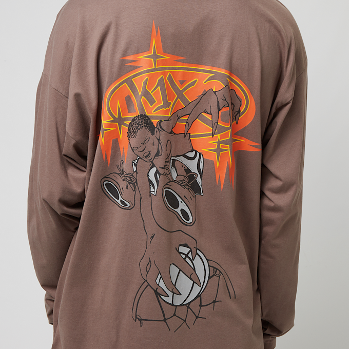 K1X Alien Smash Longsleeve castanho 31453 4