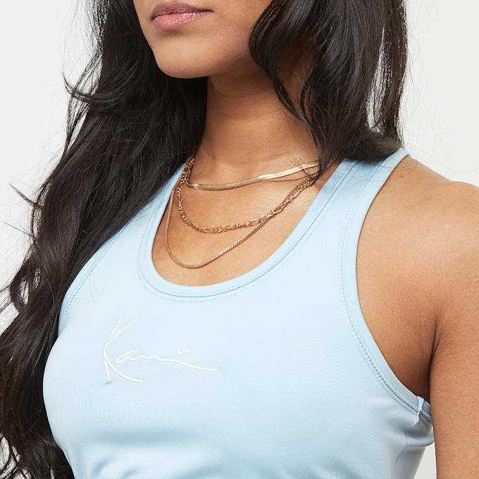 Karl Kani Small Signature Racer Bralette niebieski 31569 3