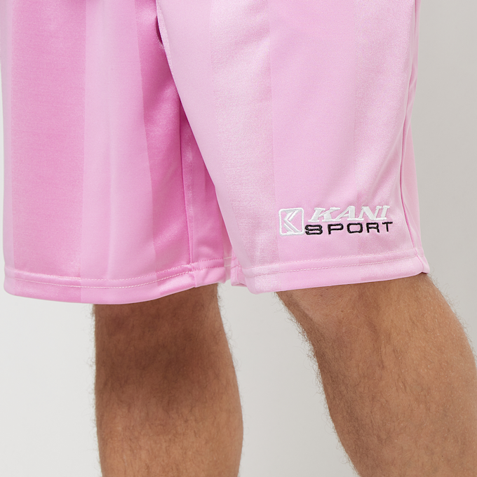 Karl Kani Sport Shadow Streifen Shorts rosa 31592 3