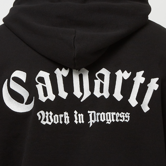 Carhartt WIP Hooded Onyx Script Sweatshirt negro 31606 4