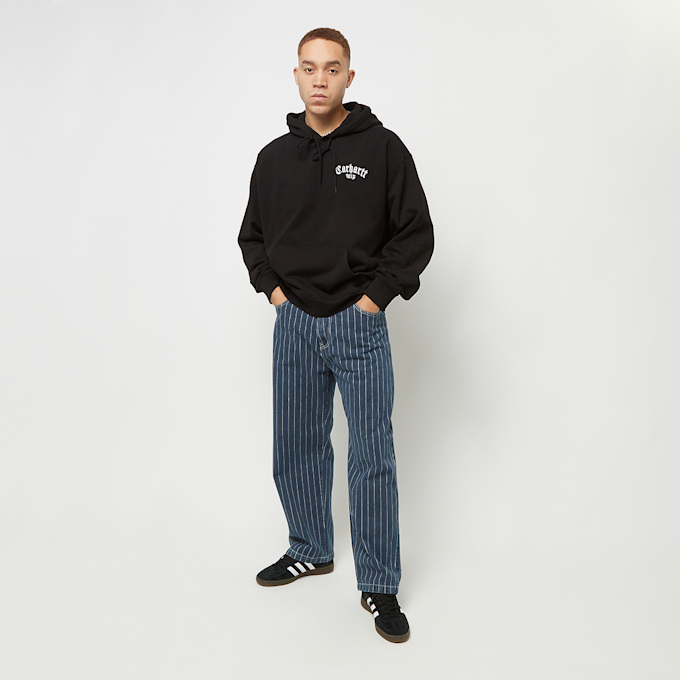 Carhartt WIP Hooded Onyx Script Sweatshirt negro 31606 5