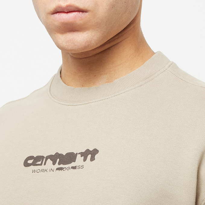 Carhartt WIP Ink Bleed Sweatshirt smeđa 31609 3