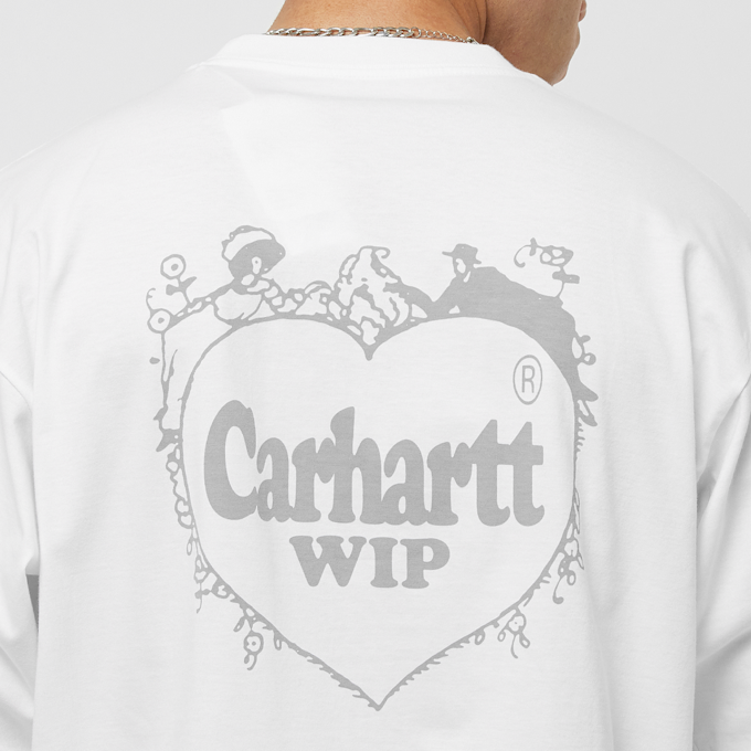 Carhartt WIP Longsleeve Spree T-Shirt branco 31613 4