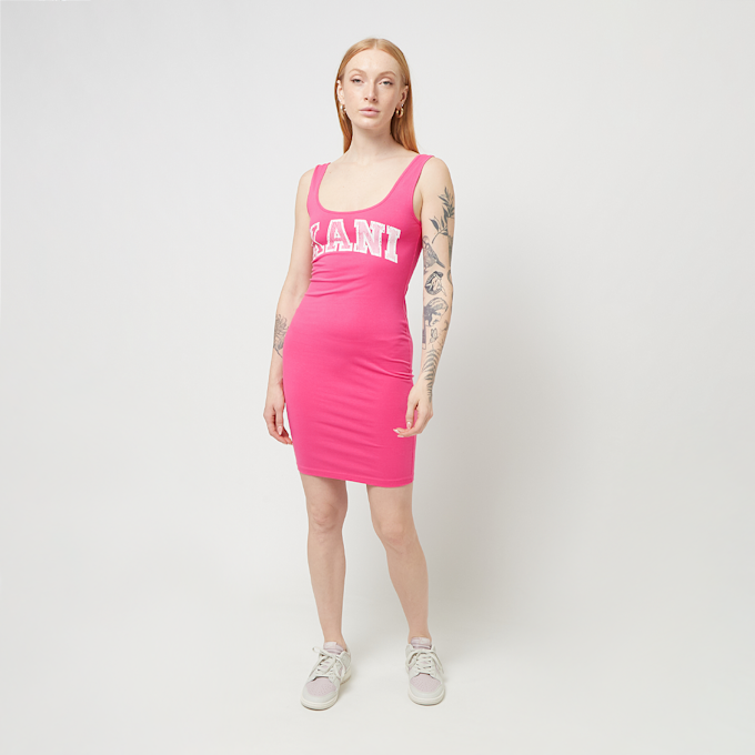 Karl Kani Serif Dress różowy 31620 4