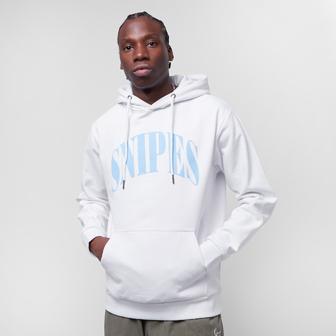 SNIPES Serif Logo Hoodie bijela 31706 1