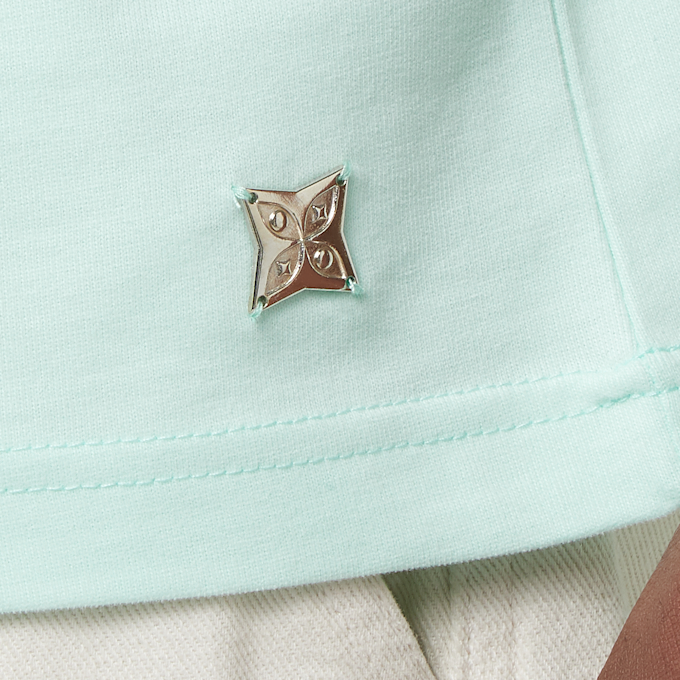 PEQUS Chest Logo T-Shirt turquesa 31712 4