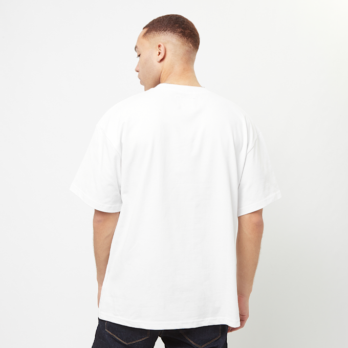 PEQUS Chest Logo T-Shirt blanco 31713 2