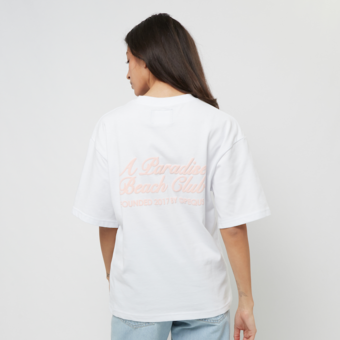 PEQUS A Paradise Beach Club Back Logo Top blanc 31720 1