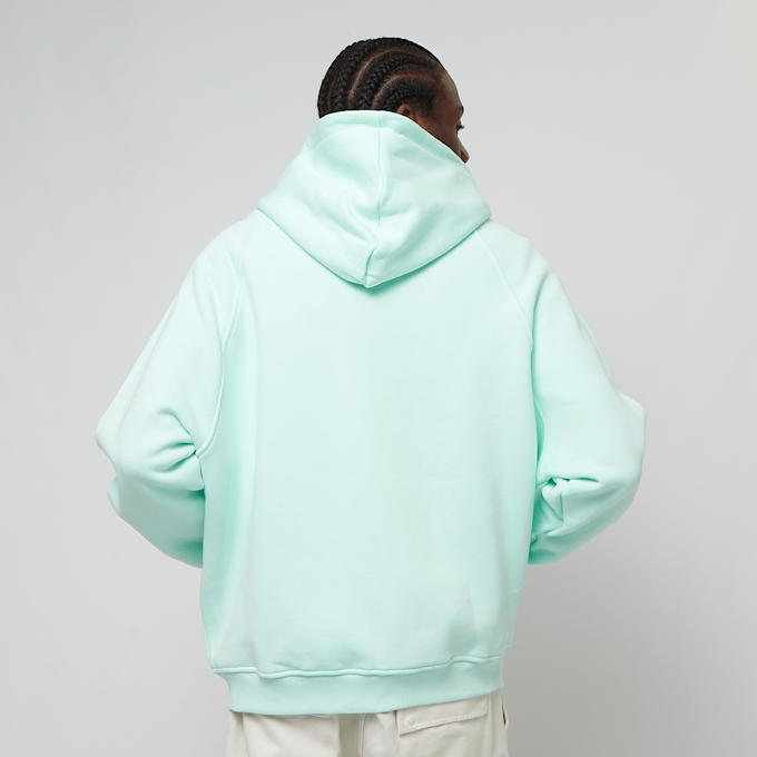 PEQUS Chest Logo Zip-Hoodie türkis 31726 2