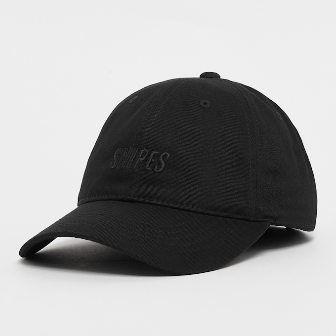 SNIPES Slanted Logo Contrast Strap Baseball Cap schwarz 31735 1