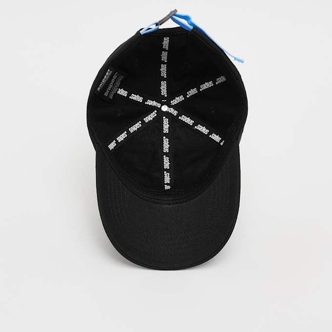 SNIPES Slanted Logo Contrast Strap Baseball Cap schwarz 31735 3