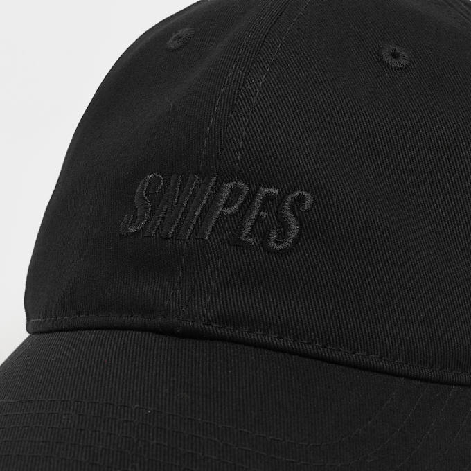 SNIPES Slanted Logo Contrast Strap Baseball Cap zwart 31735 4