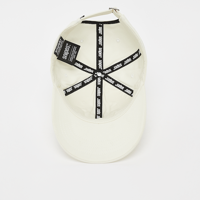 SNIPES Slanted Logo Baseball Cap biały 31736 3