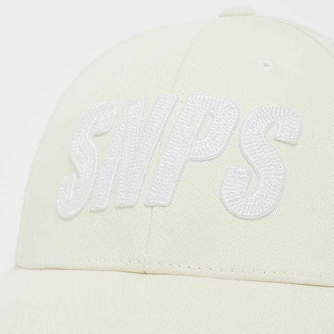 SNIPES Slanted Logo Baseball Cap branco 31736 4