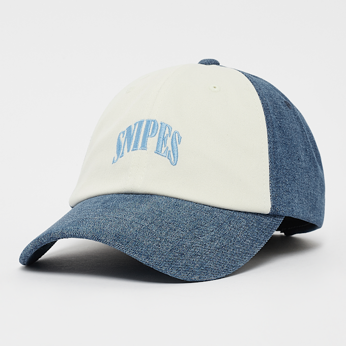 SNIPES Serif Logo Contrast Panel Denim BBall Cap azul 31737 1