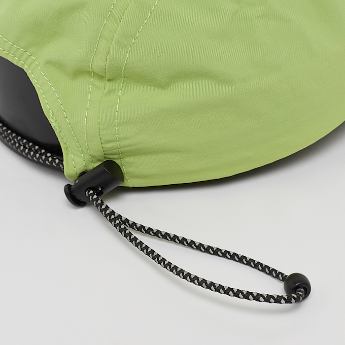 SNIPES 5-Panel Woven Label Basic Logo Nylon Cap verde 31739 4