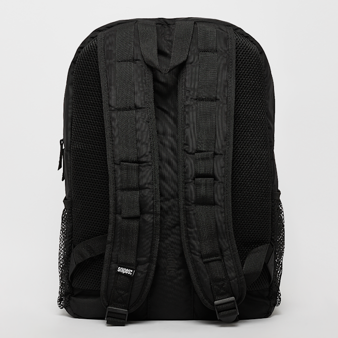 SNIPES Medium Basic Logo Mesh Pocket Backpack preto 31741 3
