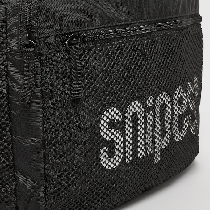 SNIPES Medium Basic Logo Mesh Pocket Backpack schwarz 31741 4