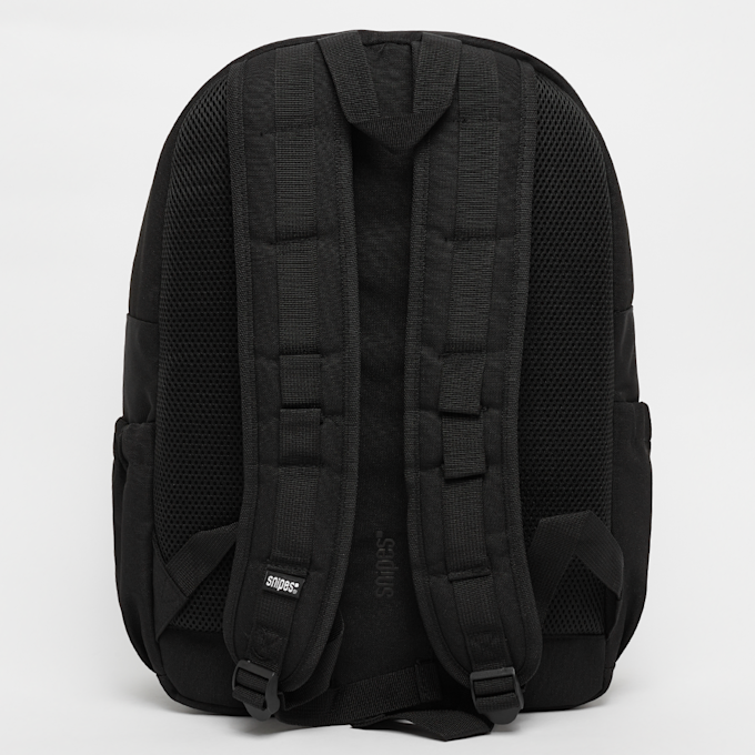 SNIPES Medium Basic Logo Mesh Multi Pocket Backpack preto 31742 3