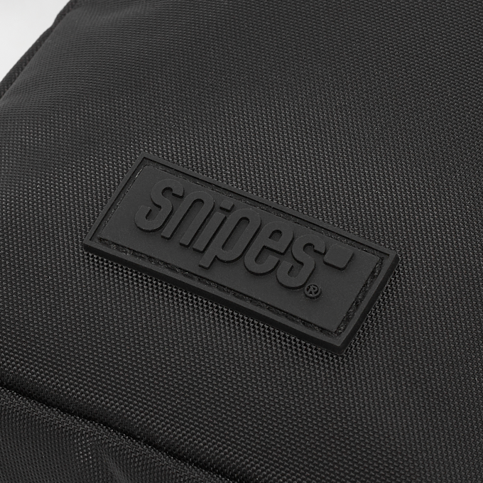 SNIPES Rubber Badge Basic Logo Mobile Bag nero 31745 4
