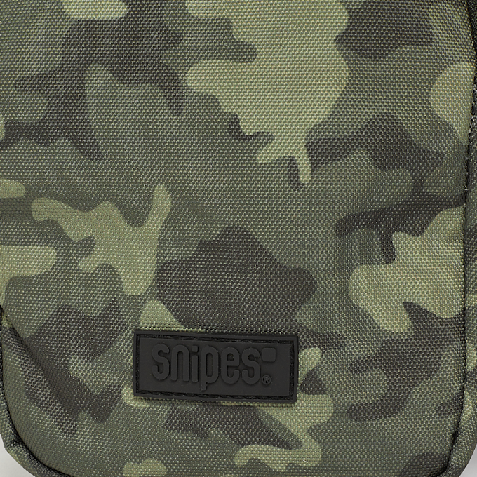 SNIPES Rubber Badge Basic Logo Mobile Bag camuflaje 31746 4