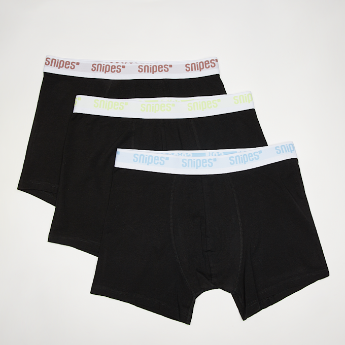 SNIPES 3 PACK - White Tape Briefs Boxershort nero 31754 1
