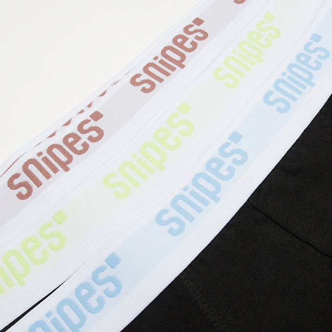 SNIPES 3 PACK - White Tape Briefs Boxershort negro 31754 2