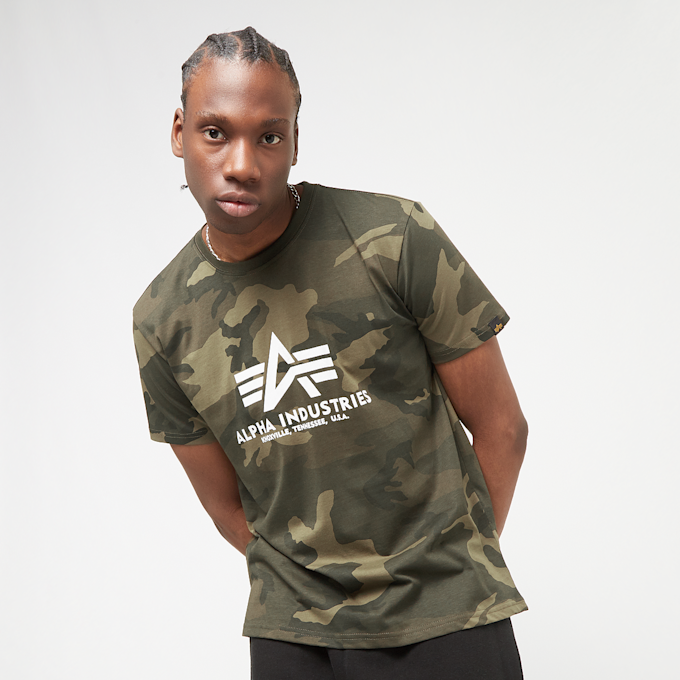 Alpha Industries Basic T-Shirt Camo camouflage 31762 1