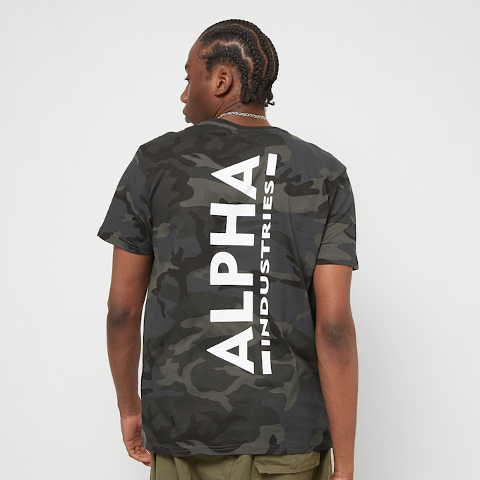 Alpha Industries Backprint Tee Camo camouflage 31765 1