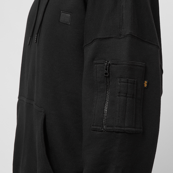 Alpha Industries Essentials RL Hoody nero 31767 4