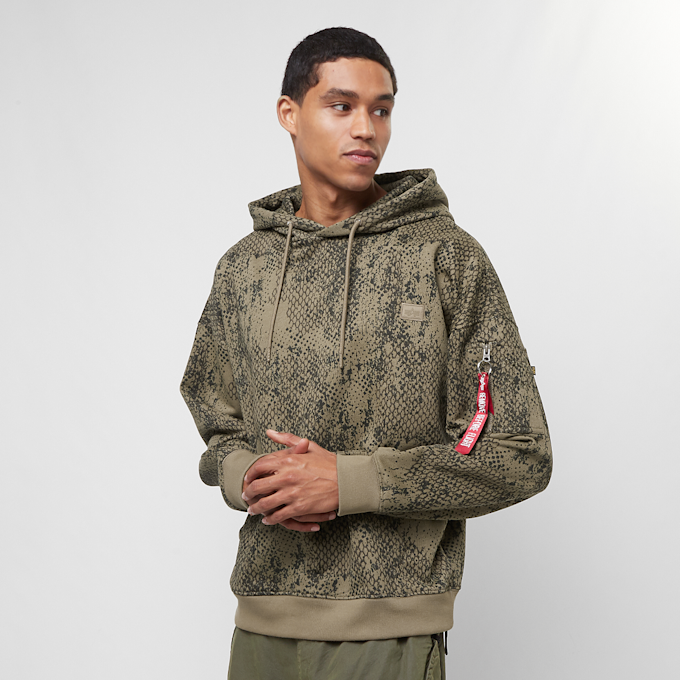 Alpha Industries Essentials Relaxed Hoody Camo mimetico 31769 1