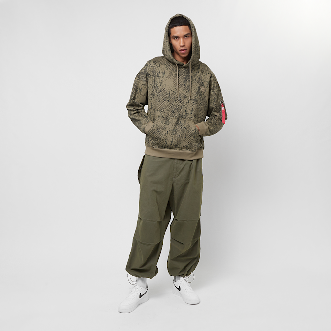 Alpha Industries Essentials Relaxed Hoody Camo camuflaje 31769 5