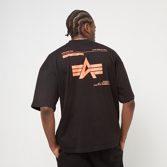 Alpha Industries Logo Back Print Tee negro 31773 1