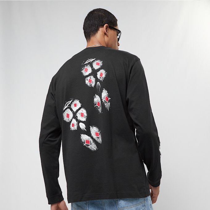 New Balance 9060 Sole Print Long Sleeve T-Shirt czarny 31780 1