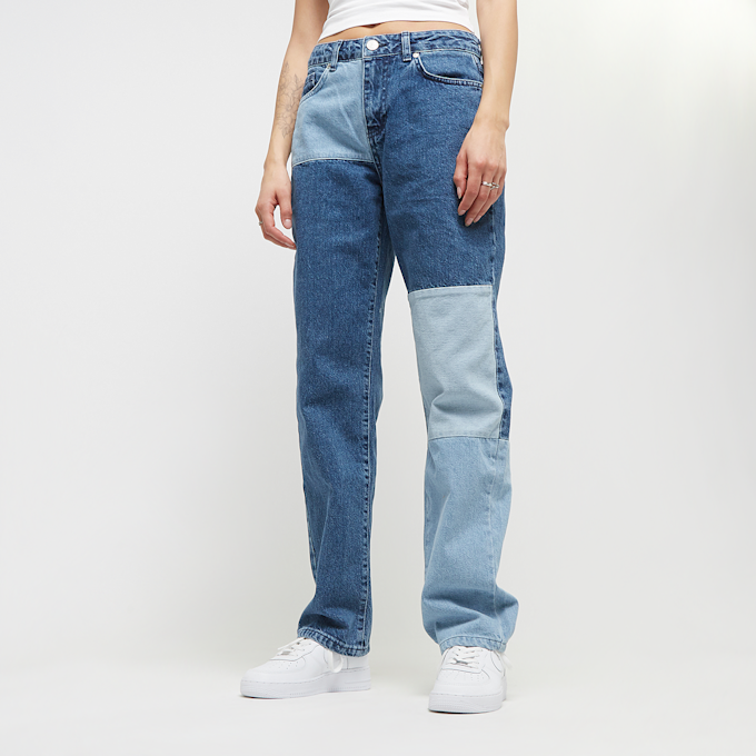 Sixth June Patchwork Three Colors Jeans blauw 31790 1